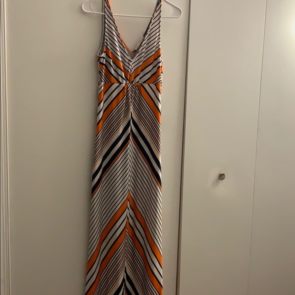 Love Tree Stripe Maxi Dress